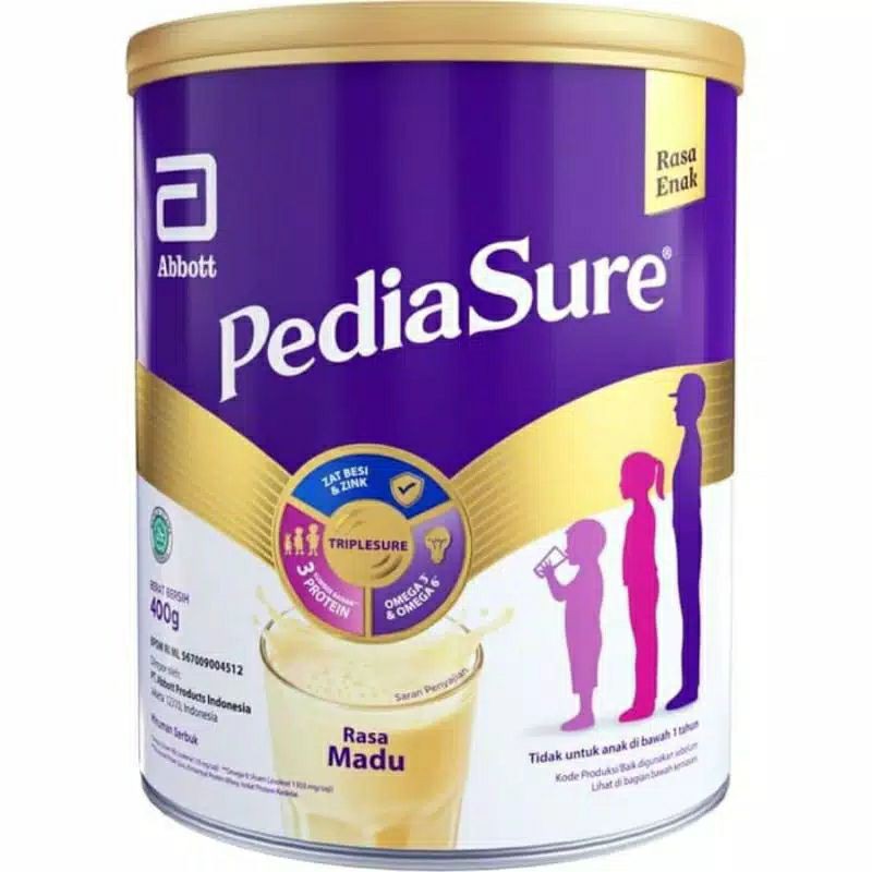 PEDIASURE MADU VANILA COKLAT 850Gr/ 400Gr