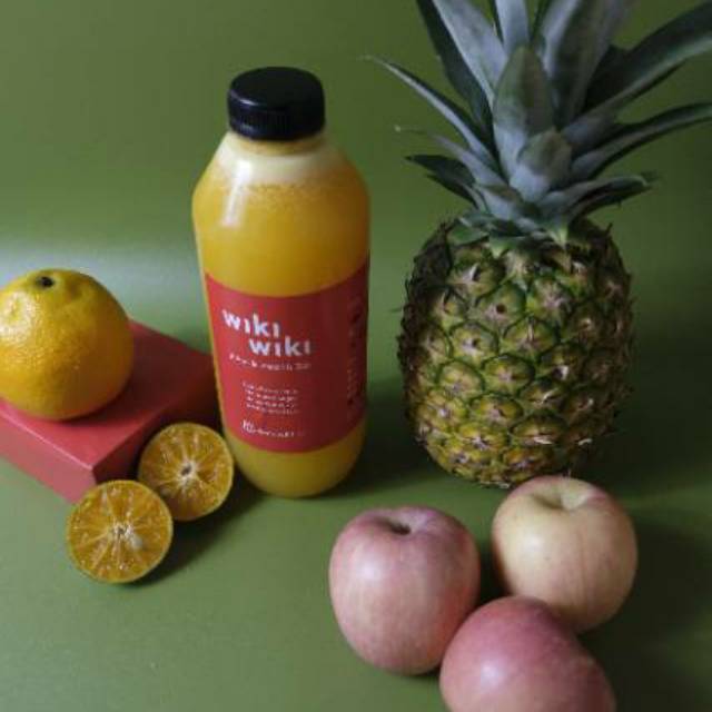 

Wiki Paradise - Orange Apple & Pineapple Juice - Jus Jeruk Apel & Nanas