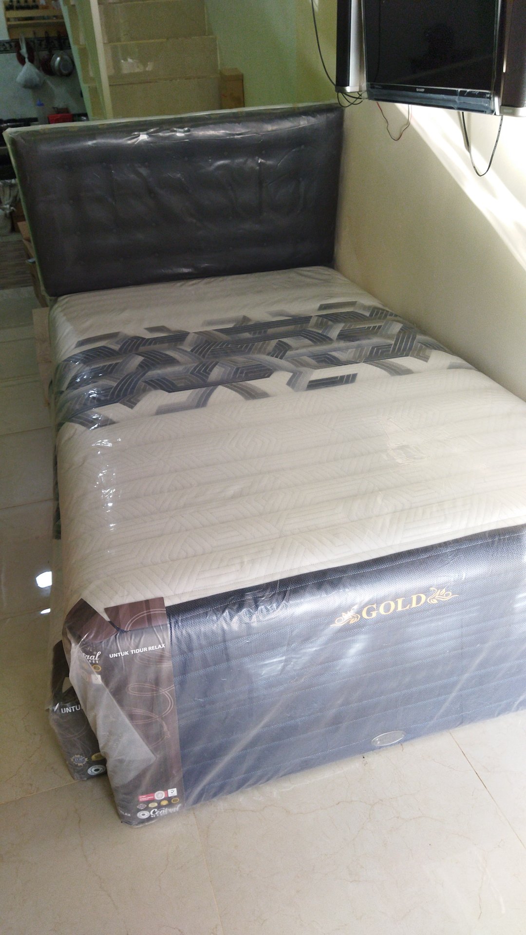Springbed Central Gold 2 In 1 (sorong) Hb Bianca Dan Hb X1