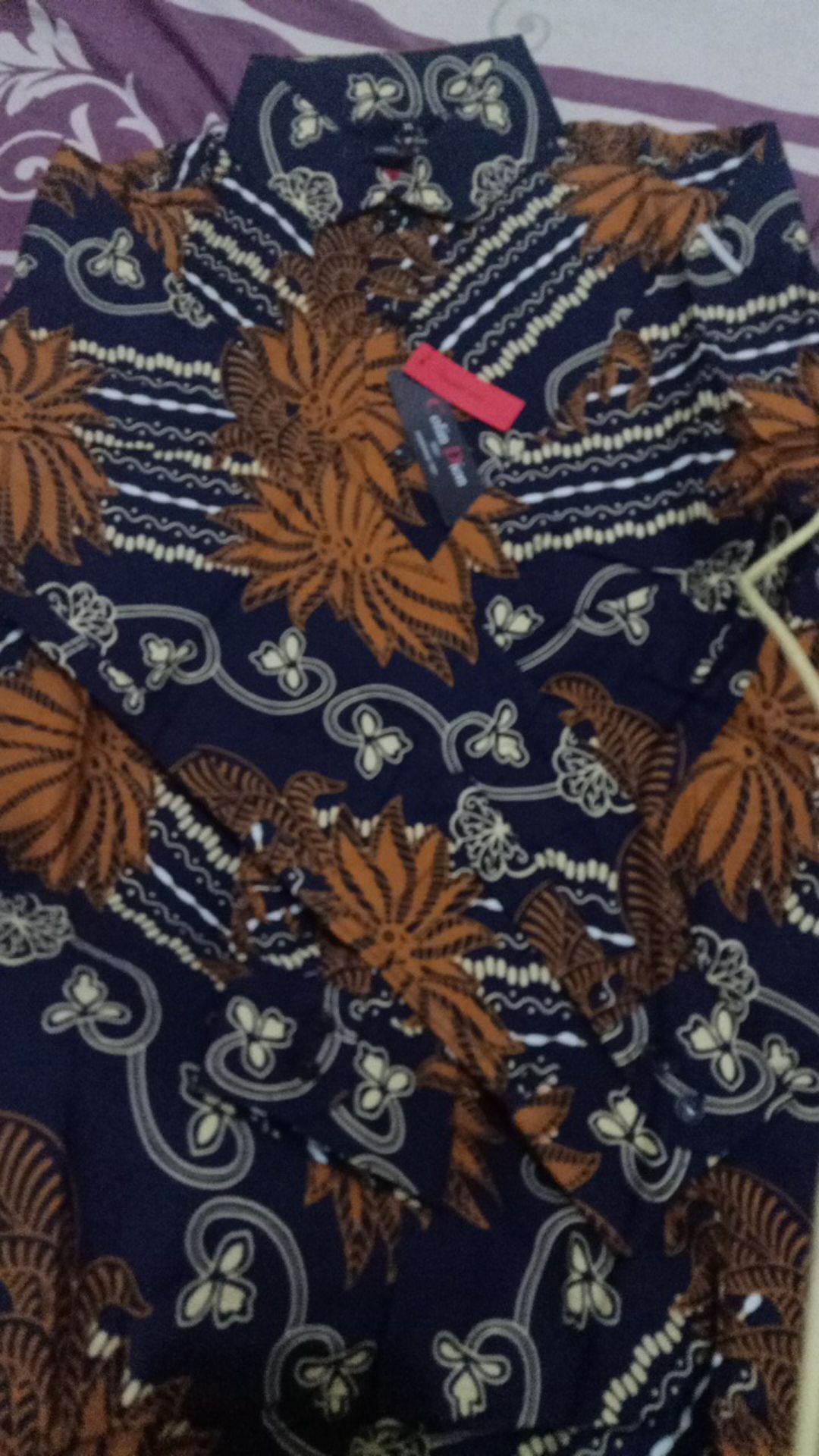 Kemeja Batik Pria / Baju Batik Pria Ada Kantong Lbl 316