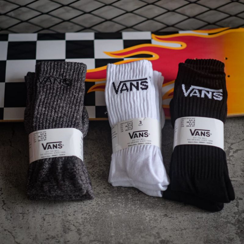 SALE  Vans Classic Socks Original - Kaos Kaki Vans Original - Kaos Kaki Vans Panjang - Promo Kaos Ka