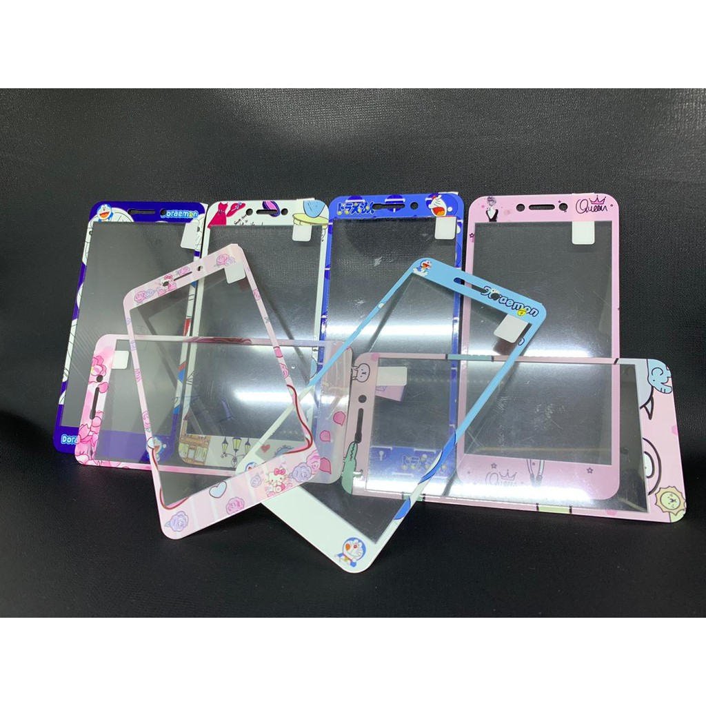 Tempered Glass Motif Karakter Samsung A10,A20, A30, A50, A10s, A20s, A30s, A50s, A70, M10, M30, M30s