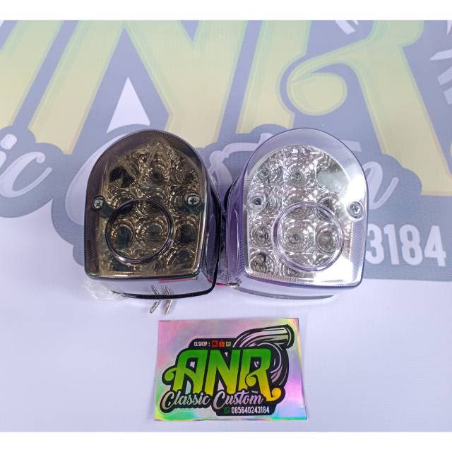 Stoplamp Lampu stop c70 Led lengkap reting sein stoplamp c70