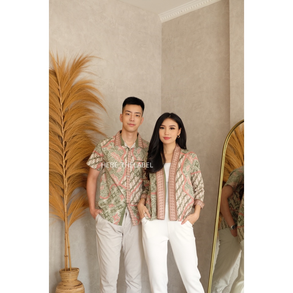 Nara Batik (Availbable Couple Pria) - Men Short-Mutia-Intan-Darcy-Jenna-Kiran-Nadine-Amber