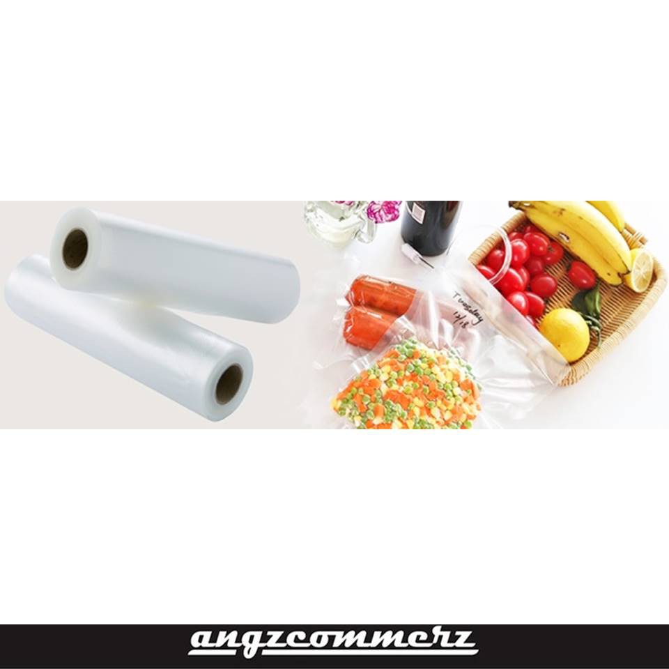 Jual Plastik Vacuum Vacum Vakum Embossed Emboss Embos Roll Makanan X Cm Shopee Indonesia