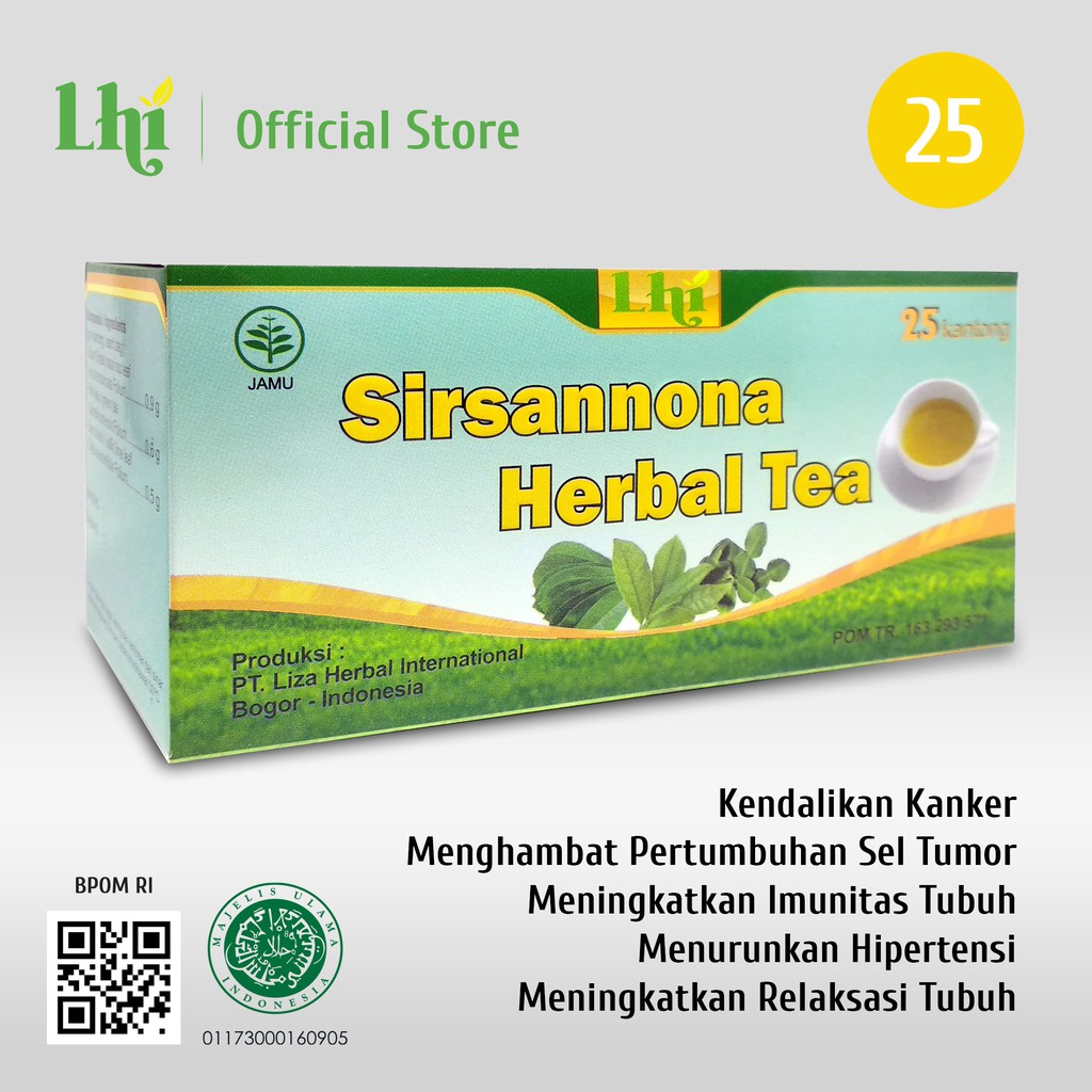 

Sirsanonna GT Liza Herbal Untuk Kanker