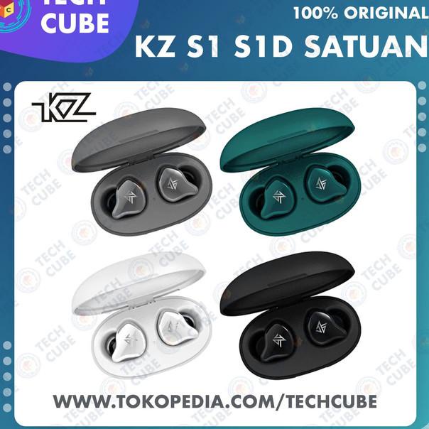 KZ S1 S1D REPLACEMENT SATUAN EARPHONE KIRI DAN KANAN CHARGING CASE