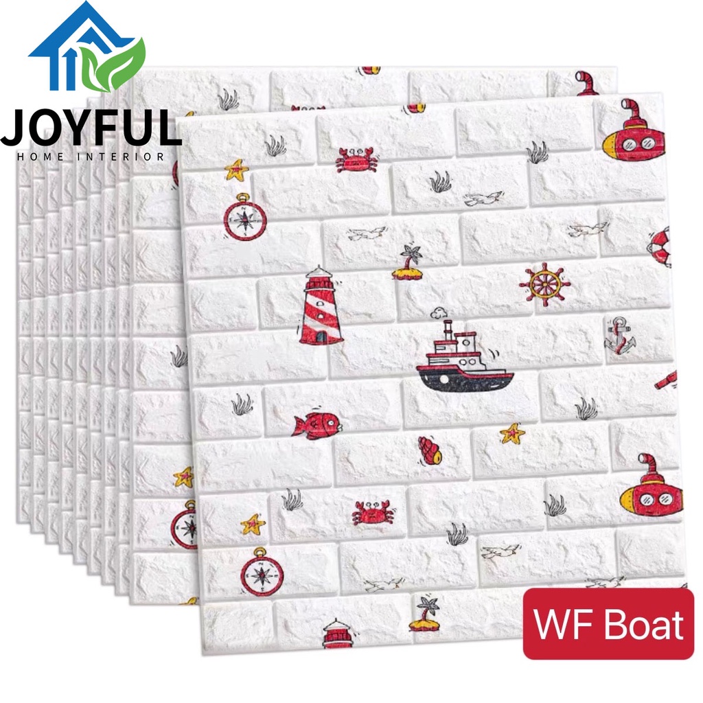 Wallpaper Dinding 3D FOAM Wallfoam 70X77 CM·High Quality-8