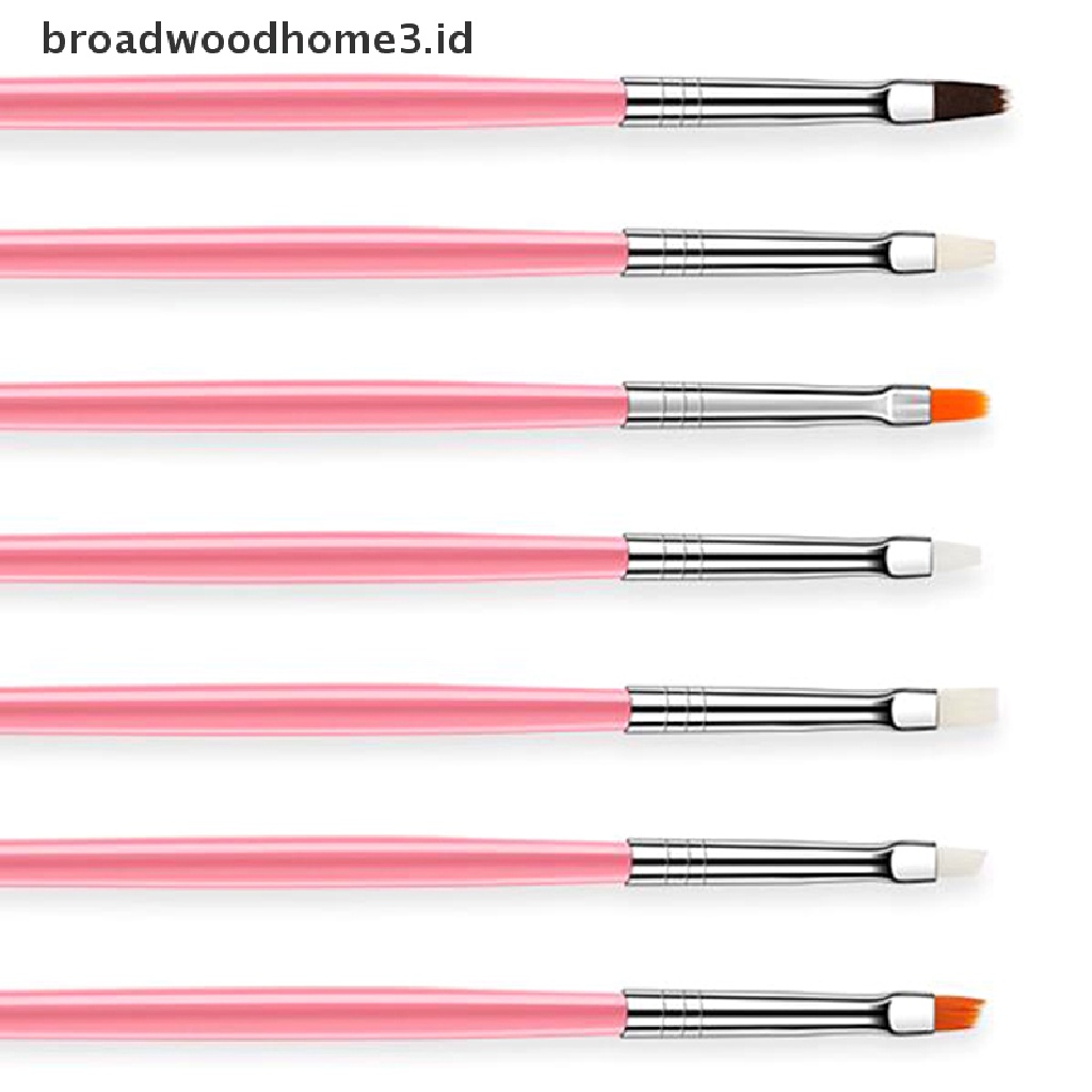 15pcs / set Brush Untuk Melukis / Menggambar Kutek Gel