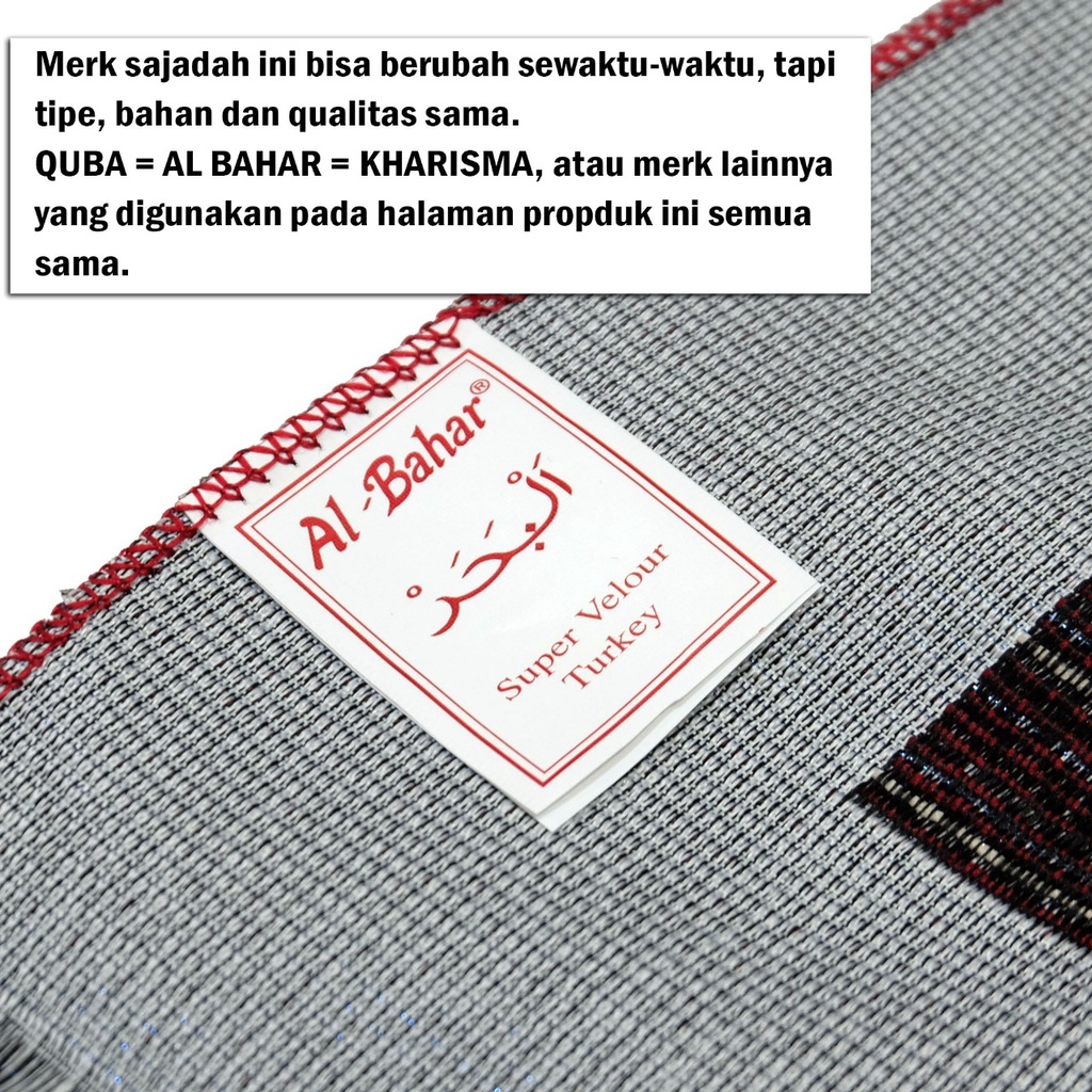 GROSIR/SABLON 50pcs Sajadah Travel QUBA/RIYADH/TIJARAH