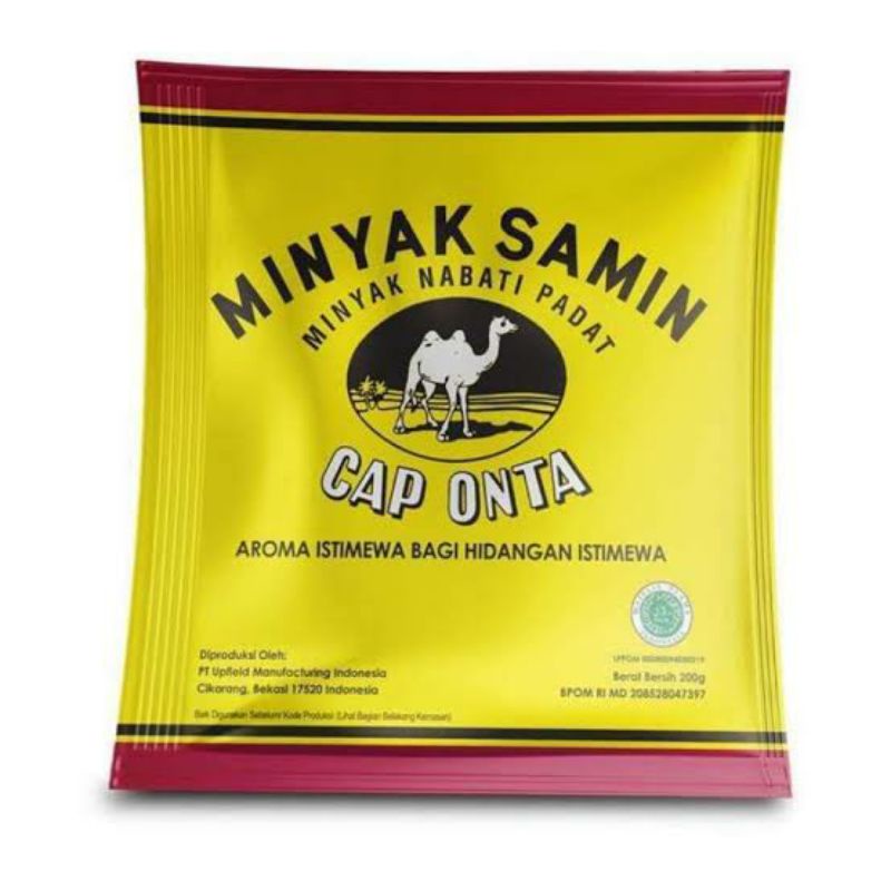 

Minyak Samin cap Onta 200g