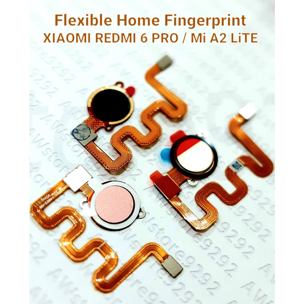 Flexible Home Button Tombol Home Fingerprint XIAOMI REDMI 6 PRO / Mi A2 LITE