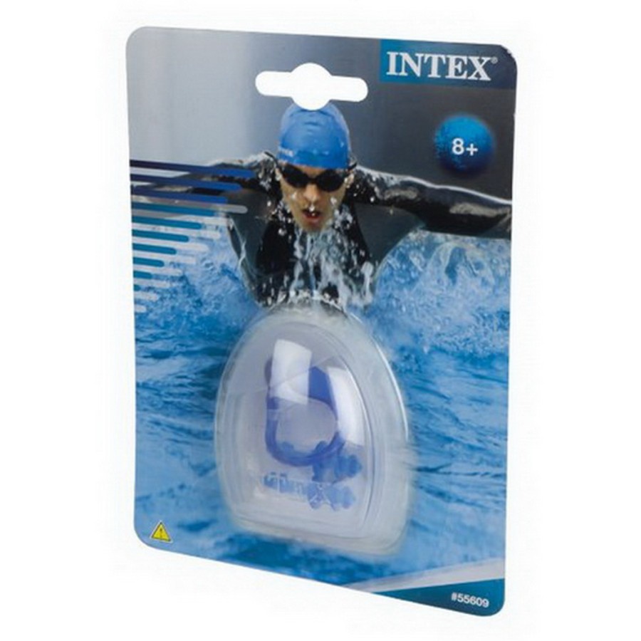 INTEX 55609 Pelindung Telinga &amp; Hidung Set Swimming with Storage Case