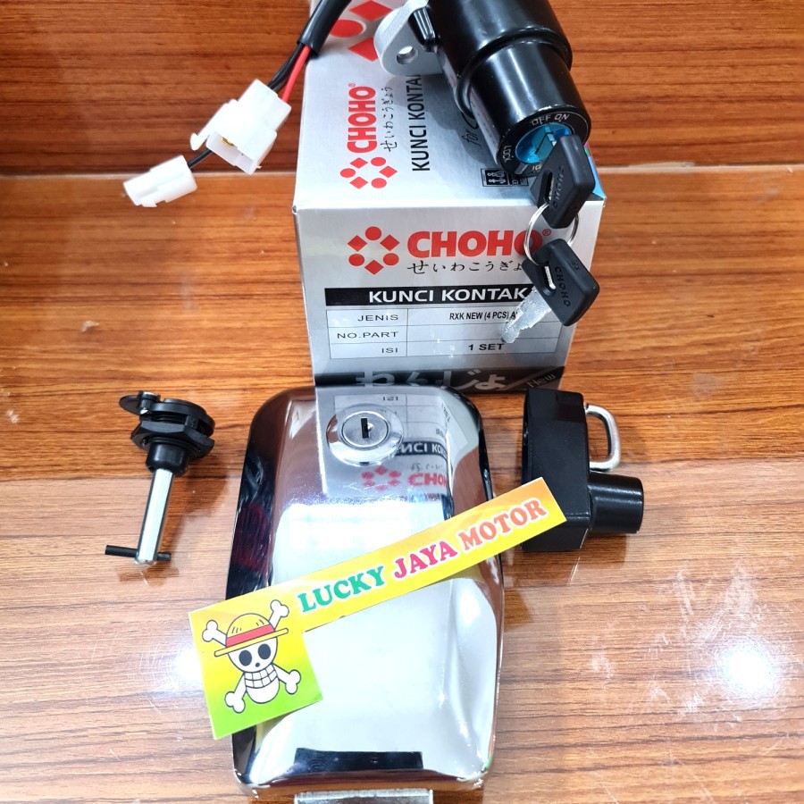 Kunci kontak rx king Rxking Rxk new 4 in 1 choho assy komplit-1