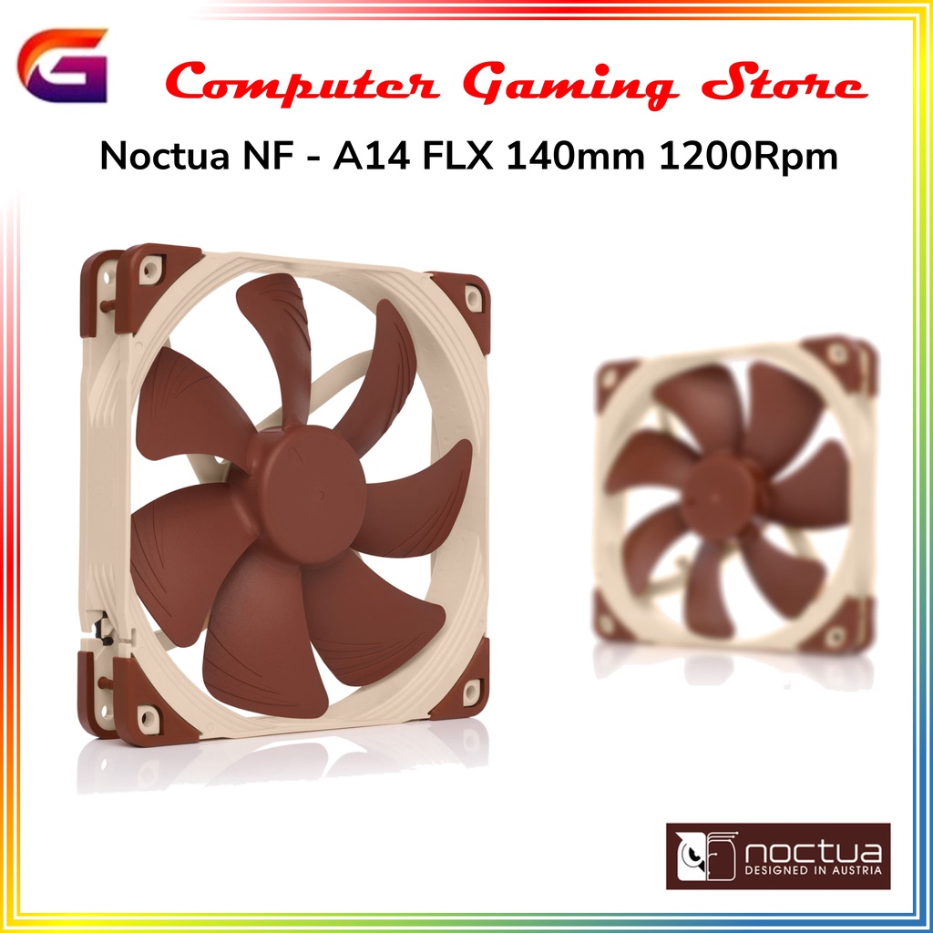Noctua NF - A14 FLX 140mm 1200Rpm - Fan Case