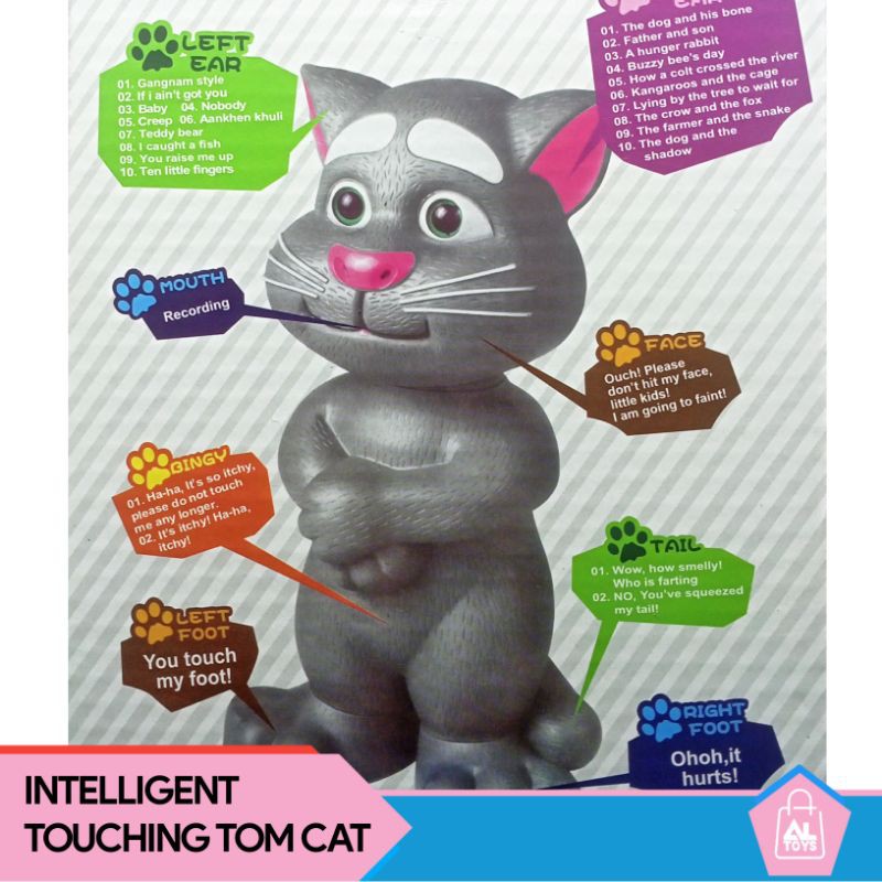 MAINAN TOM CAT INTELLIGENT BISA MENIRU SUARA ORANG