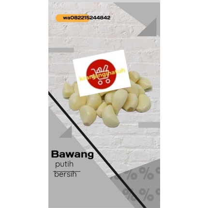 

bawang putih kupas area bandung