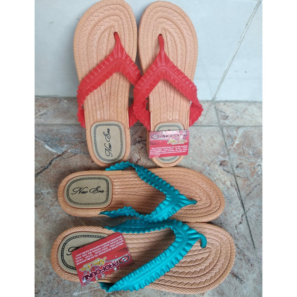 Sandal Jepit Wanita New Era LB 781 Size 36-40