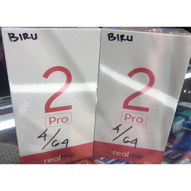 PROMO CUCI GUDANG HP Realme 2pro ram 4/64 6,2inch garansi resmi 1 tahun