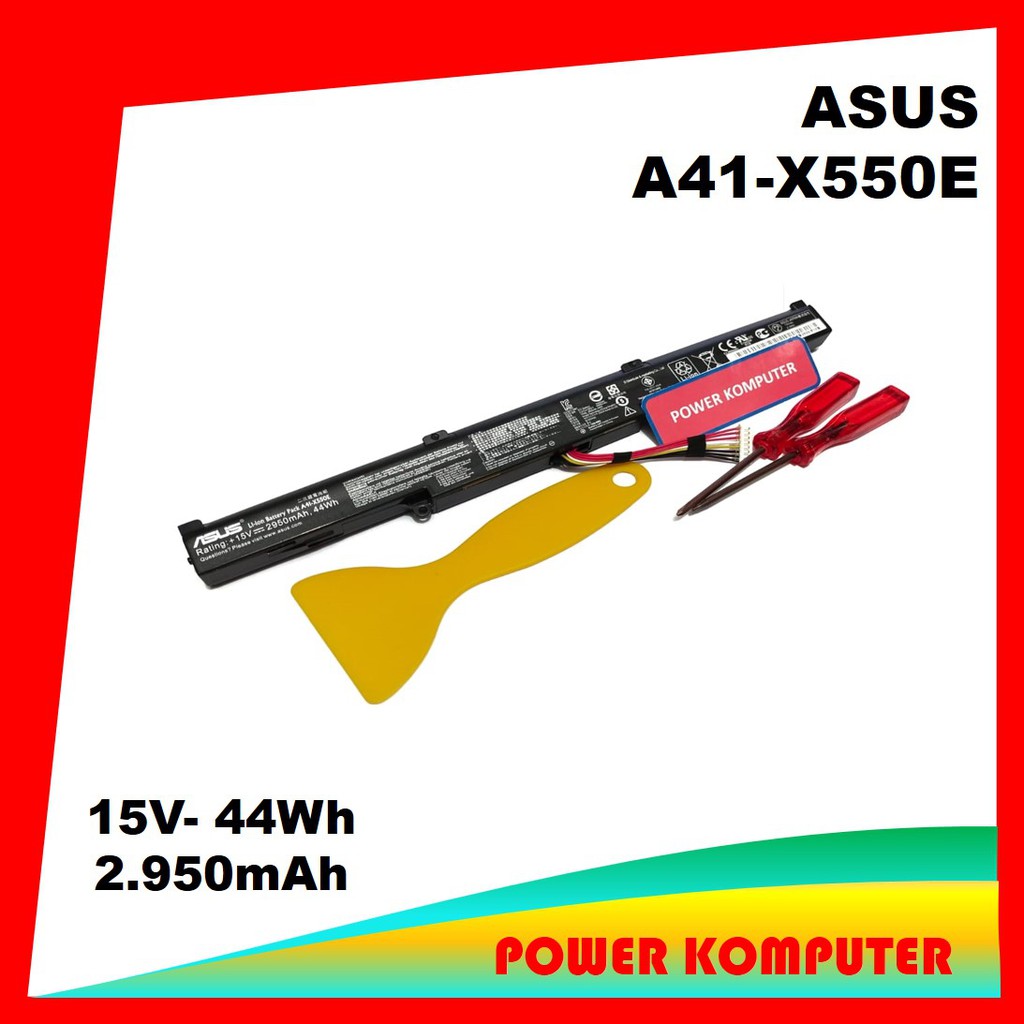 Batrei ORI Asus X550Z X550ZE A41-X550E X550A ORIGINAL Laptop Batre