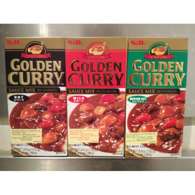 

GOLDEN CURRY SAUCE MIX 92gr