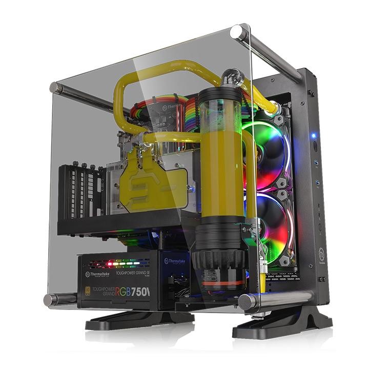 Thermaltake Casing Core P1 TG Mini ITX Wall-Mount Chassis