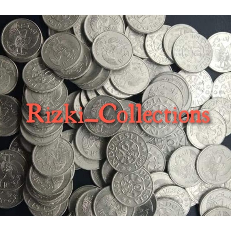 uangkuno koin 10 sen