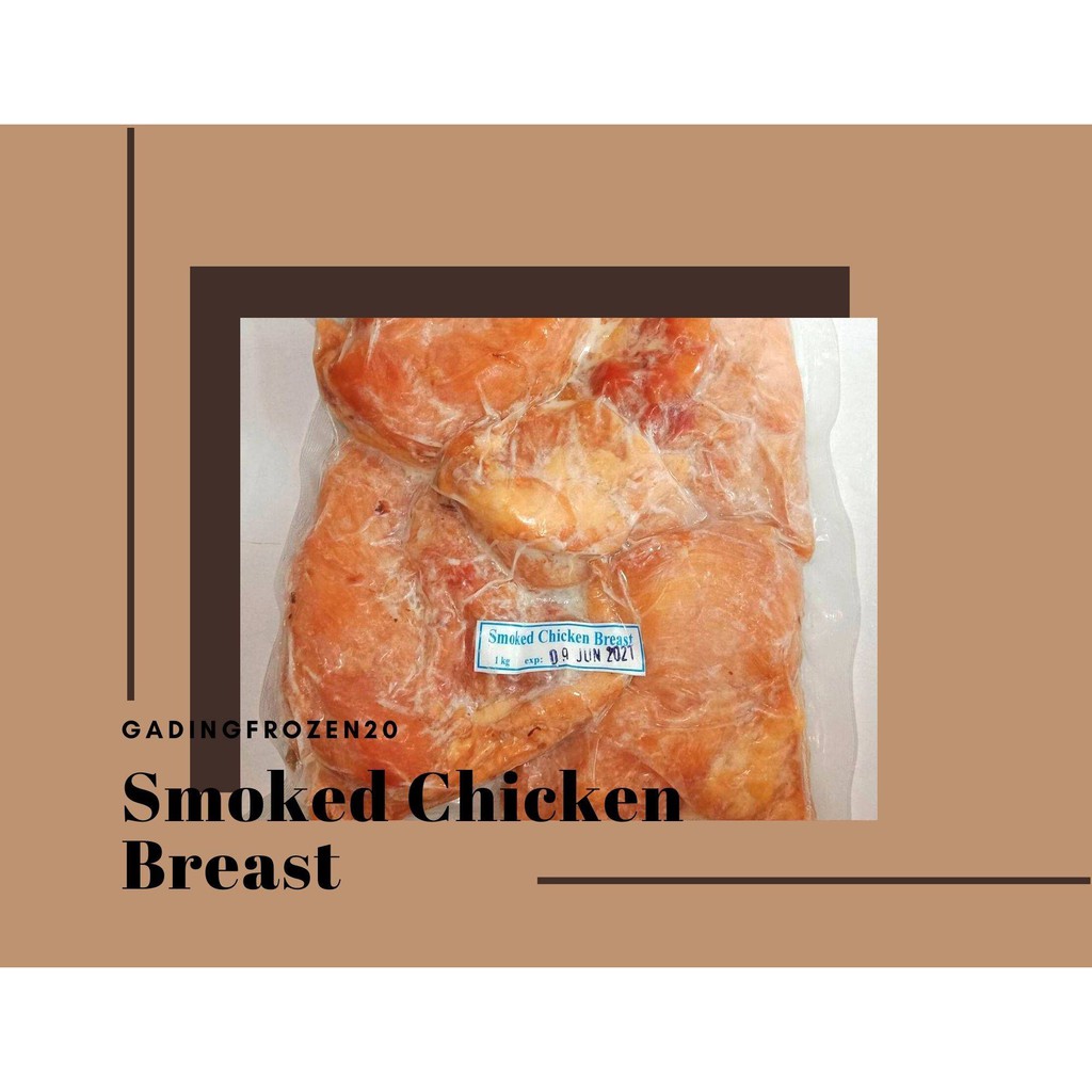 HALAL Delicious Smoked Chicken Leg Breast and Wings 1 kg Daging Ayam Asap Praktis