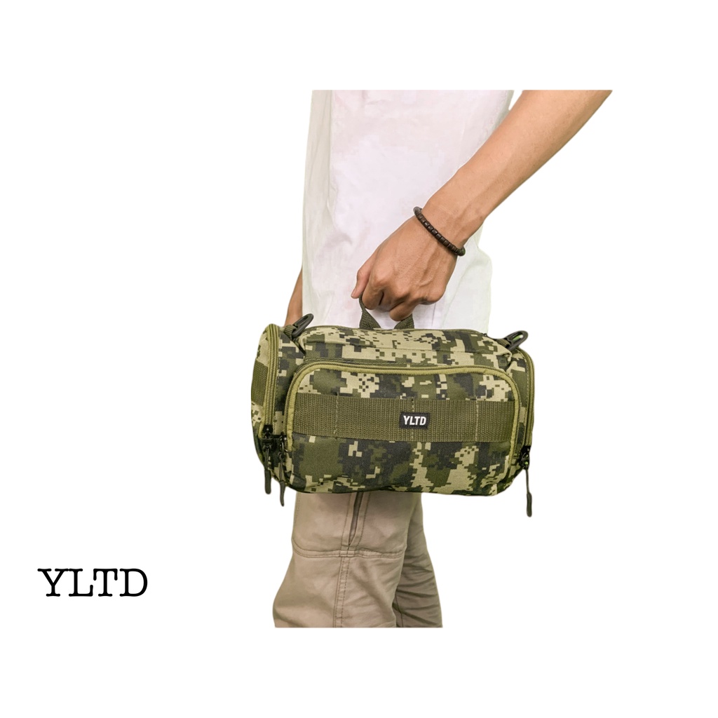 Tas Selempang Pria Tactical Tas Selempang YLTD  Motif Army