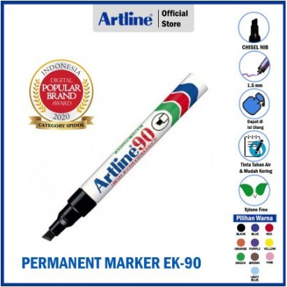 

Spidol Permanent Artline 90