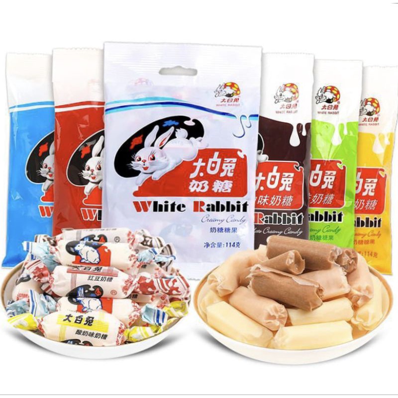 Permen Susu White Rabbit Creamy Candy White Rabbit 114gr