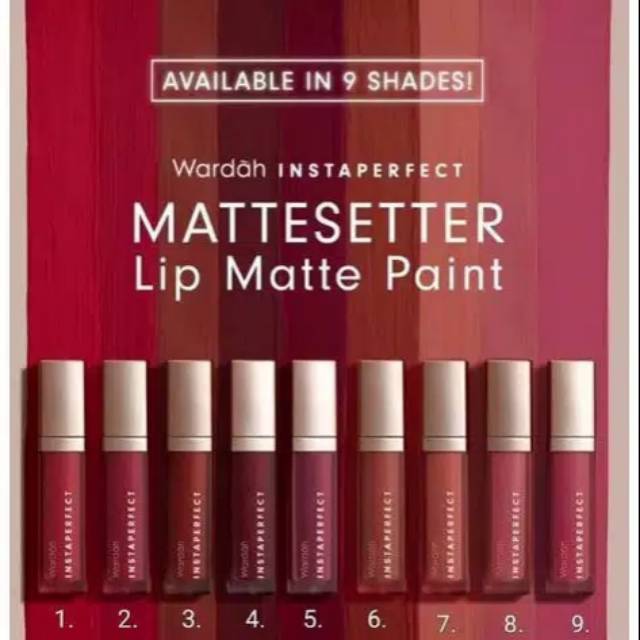 ❤️GROSIR❤️  Instaperfect Mattesetter Lip Matte Paint