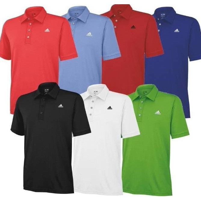 promo kaos polo shirt baju polos adidas kerah casual sporty jersey murah terbaru