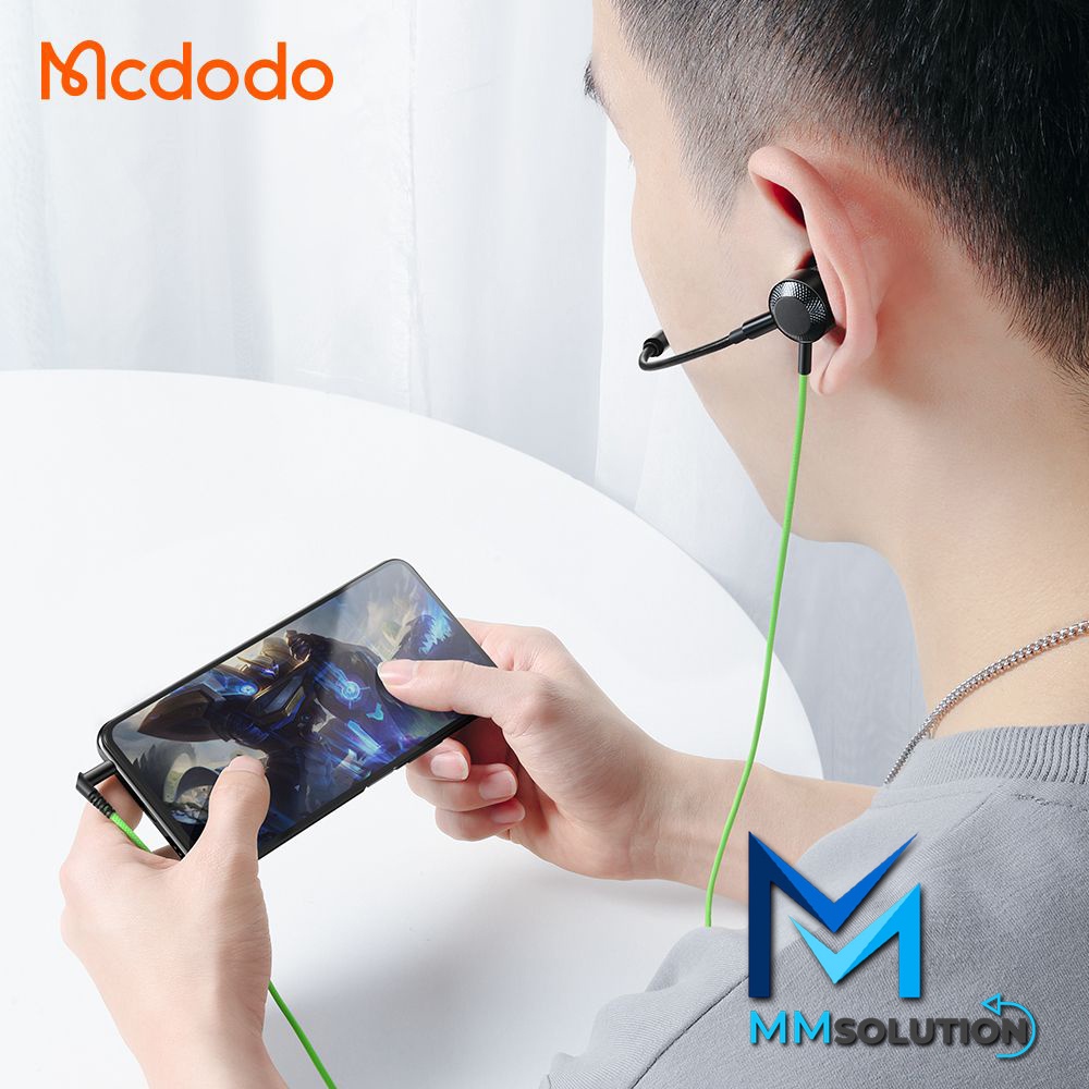 MCDODO HP-133 HP-135 Earphone Gaming Double Microphone Digital Audio