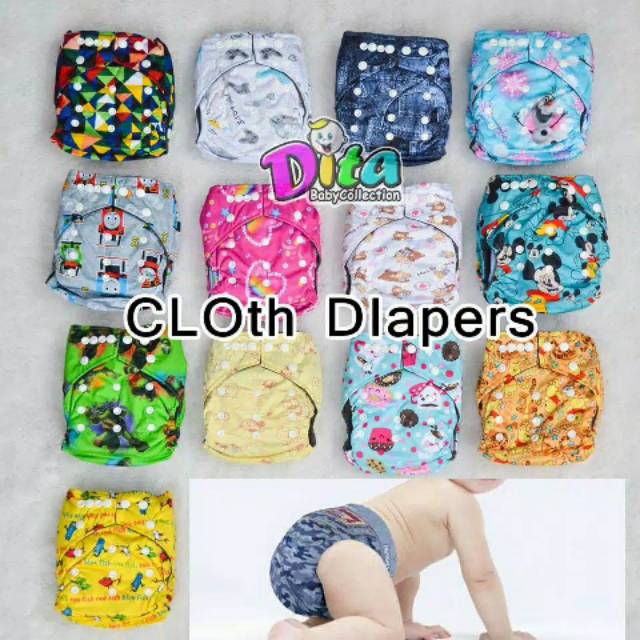 Clodi Babyland , Popok Bayi , Cloth Diaper , Clodi Bayi Dpt Dicuci &amp; Dipakai Kembali