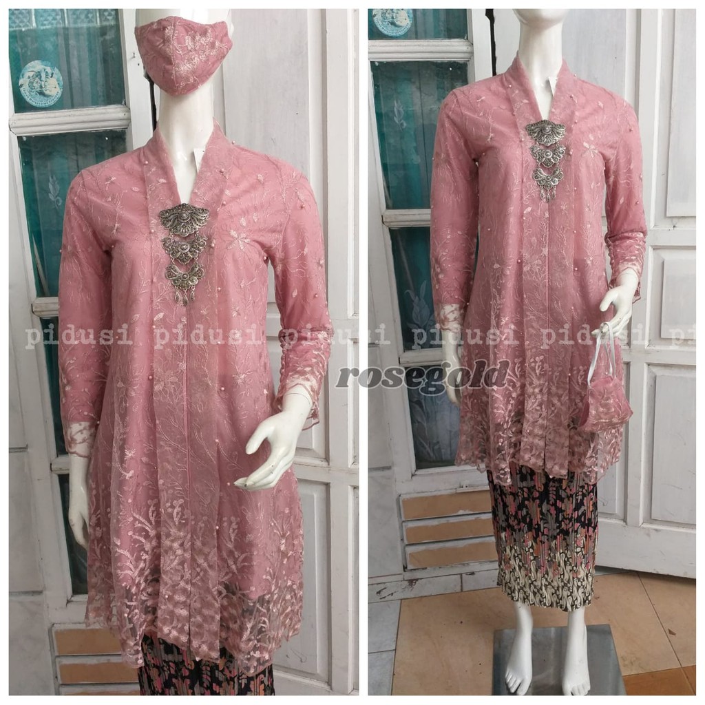 PROMO SET KEBAYA KARTINI TUNIK TULLE / SET KEBAYA KARTINI TUNIK / SET KEBAYA MUSLIMAH