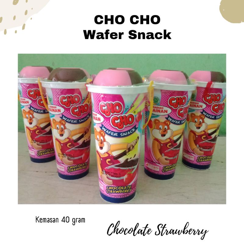 

CHO CHO WAFER SNACK