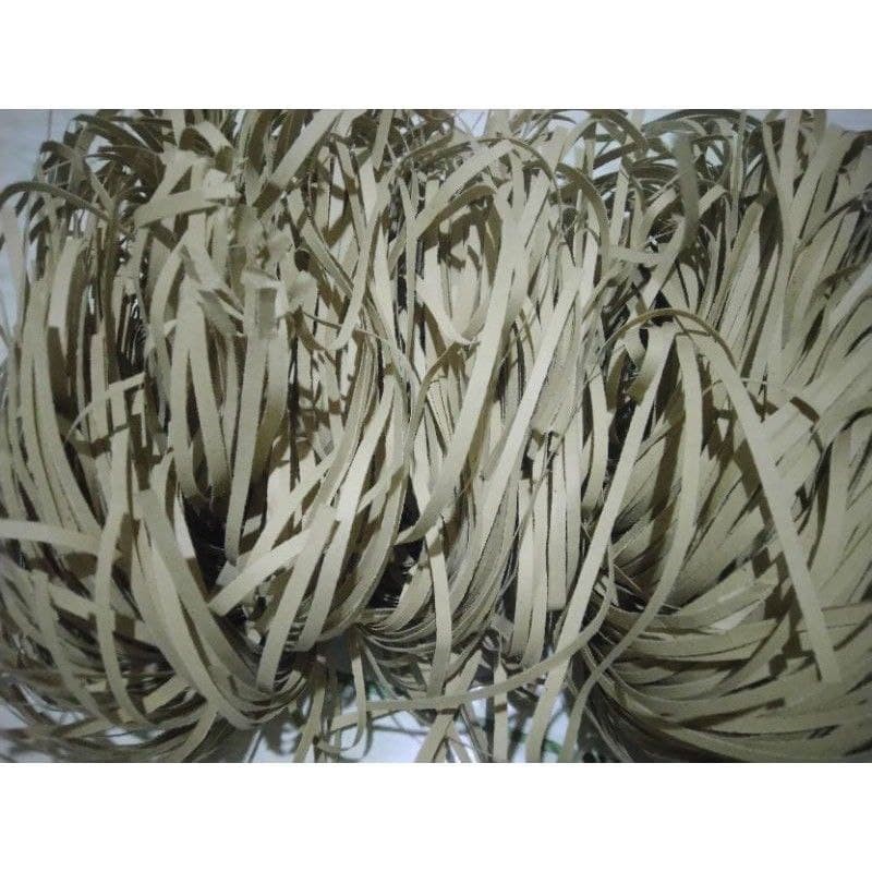 

kertas serut/kertas potong/paper shredder warna coklat untuk alas hampers [100gram][CRAFT PAPER]