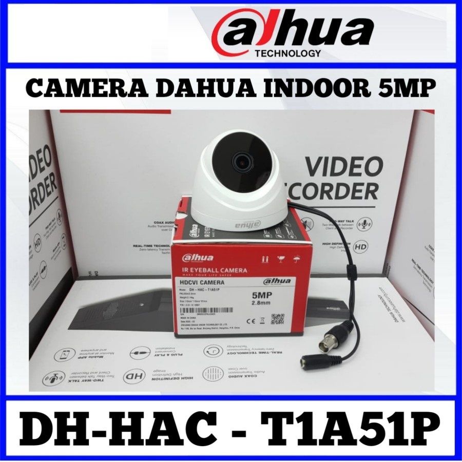 CCTV DAHUA 5MP INDOOR DH-HAC-T1A51P