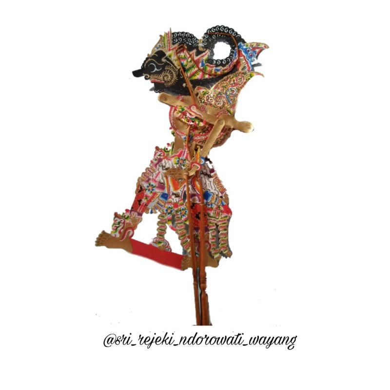 Jual Wayang Kulit Alusan Gatutkaca Gatutkoco Shopee Indonesia