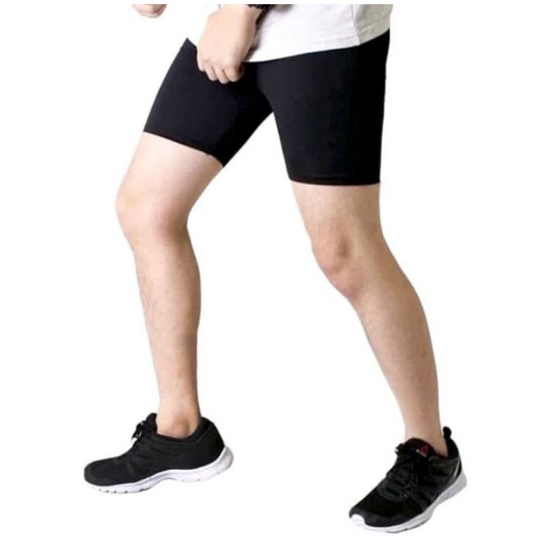 Celana Legging Strit Pendek Legging Short Olahraga Pria Wanita