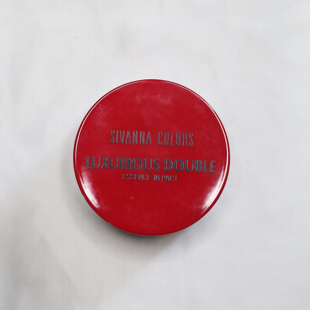 Preloved SIVANNA COLORS Cover Me Luxurious Double Essence-in Pact Powder + Highlight