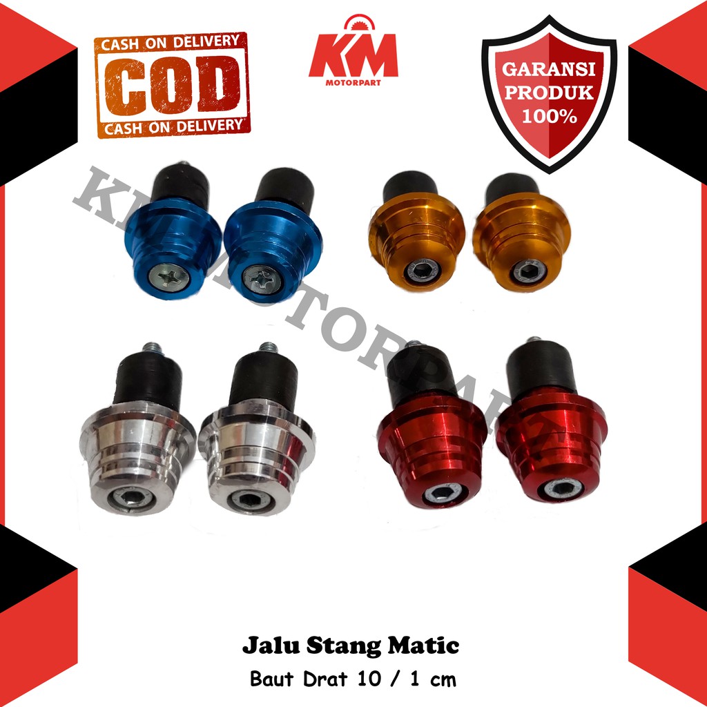 Jalu Stang Bandul Stang Matic Universal Semua Motor Drat 10 - Variasi Beat NmAX Vario Supra Vega