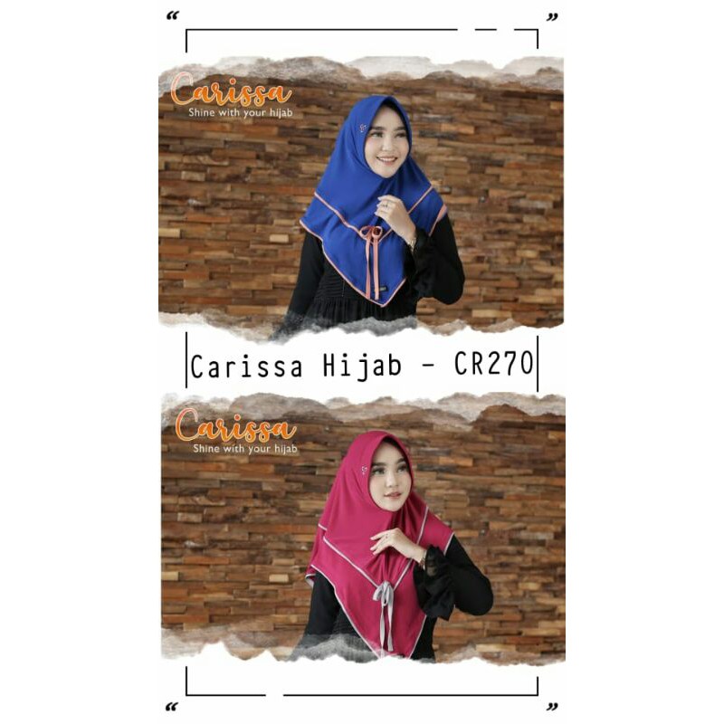 CARISSA HIJAB CR270 / CARISSA HIJAB MURAH
