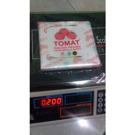 Plastik PE TOMAT 14x27 Plastik Es 1kg 14 x 27