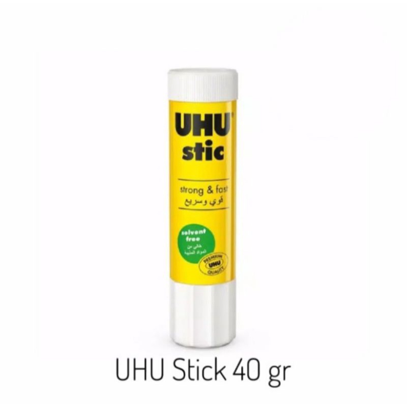 

Lem UHU Stick 40gr / Uhu Stic 40gr / Lem Kertas Promo / UHU stik 40gr Promo