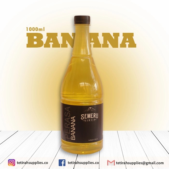 

Semeru Syrup Perasa Banana/Pisang