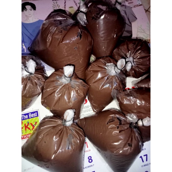 filling coklat