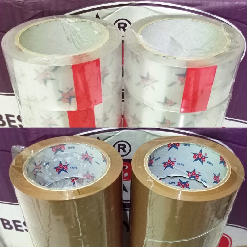 

Lakban Bening / Coklat 45 x 100 yard Tebal Ekonomis