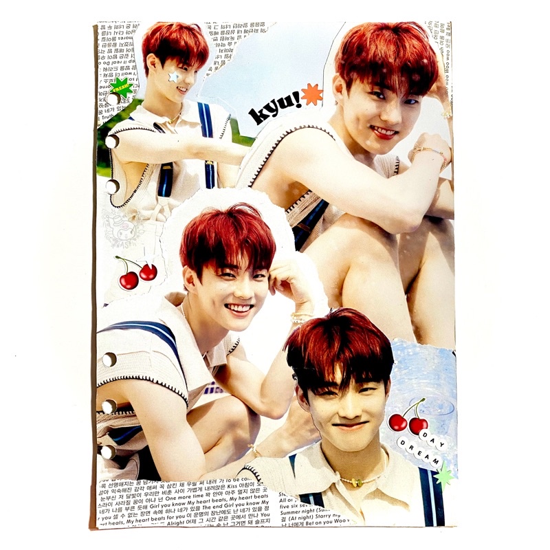 cover binder the boyz a5 deco changmin juyeon hyunjae sunwoo haknyeon